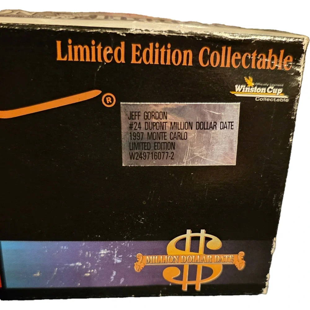 1997 Jeff Gordon #24 DuPont Million Dollar Date Monte Carlo Bank 1/24 Action